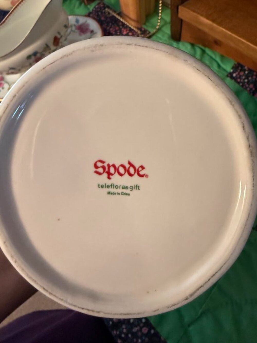 Spode Christmas Tree Pitcher - Picture 4 of 4